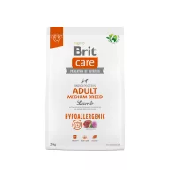   Brit Care Adult Medium Breed lamb&rice 3kg - hipoallergén kutyatáp, közepes testű (10-25kg), felnőtt kutyák részére