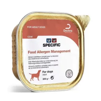  Specific CDW Food Allergy Management 300g - hipoallergén kutya alutálcás eledel