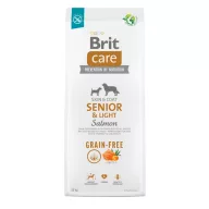   Brit Care Grain-Free Senior & Light Salmon & Potato 12kg - hipoallergén kutyatáp idős és/vagy túlsúlyos kutyák részére