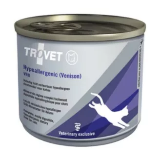   Trovet Hypoallergenic Cat Venison (VRD) - Hipoallergén macska konzerv szarvashússal 200g