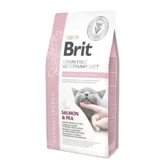   Brit Grain Free Veterinary Diets Hypoallergenic cat 400g - száraz macskatáp