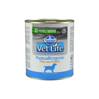   Vet Life Hypoallergenic Fish&potato dog konzerv 300g - hal&burgonya kutya konzerv