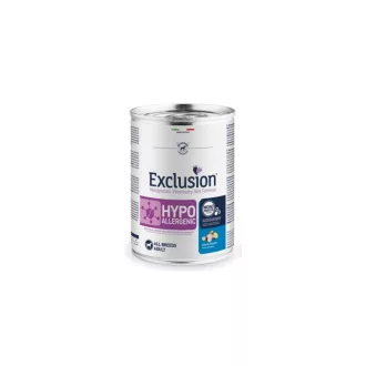   Exclusion Hypoallergenic Fish&potato konzerv 400g - hipoallergén, monoprotein  halas konzerv kutyáknak