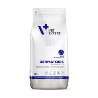 VetExpert Dermatosis dog salmon & potato 12kg