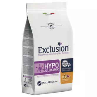 Exclusion Hypoallergenic duck&potato small breed 2kg