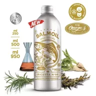   Salmoil Ricetta No4 - lazacolaj a fogak és íny egészségének támogatására 250ml