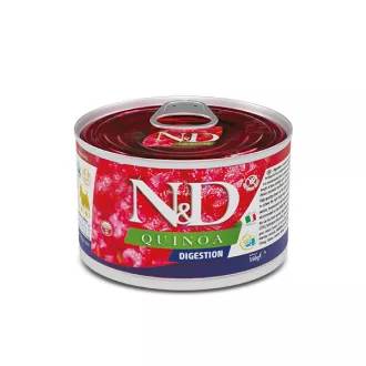   N&D Quinoa Digestion Dog Lamb Adult Mini 140g - kutya konzerv bárány, quinoa