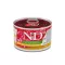 N&D Quinoa Skin & Coat Dog Quail Mini Adult 140g - kutya konzerv fürj, quinoa