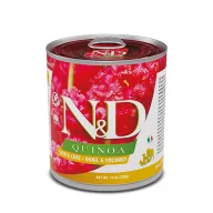   N&D Quinoa Skin & Coat Dog Quail Adult 285g - kutya konzerv fürj, quinoa
