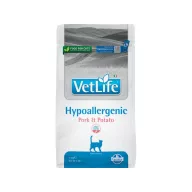 Vet Life Hypoallergenic cat pork&potato 1,5kg