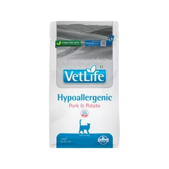 Vet Life Hypoallergenic cat pork&potato 1,5kg