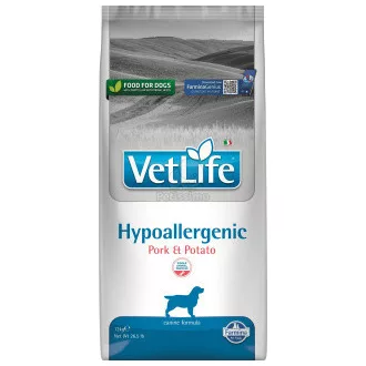 Vet Life Hypoallergenic Dog Pork & Potato 12kg