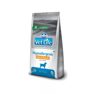 Vet Life Hypoallergenic Dog Fish & Potato 12kg