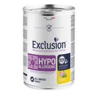   Exclusion Hypoallergenic Quail&pea konzerv 400g- hipoallergén, monoprotein fürj konzerv kutyáknak